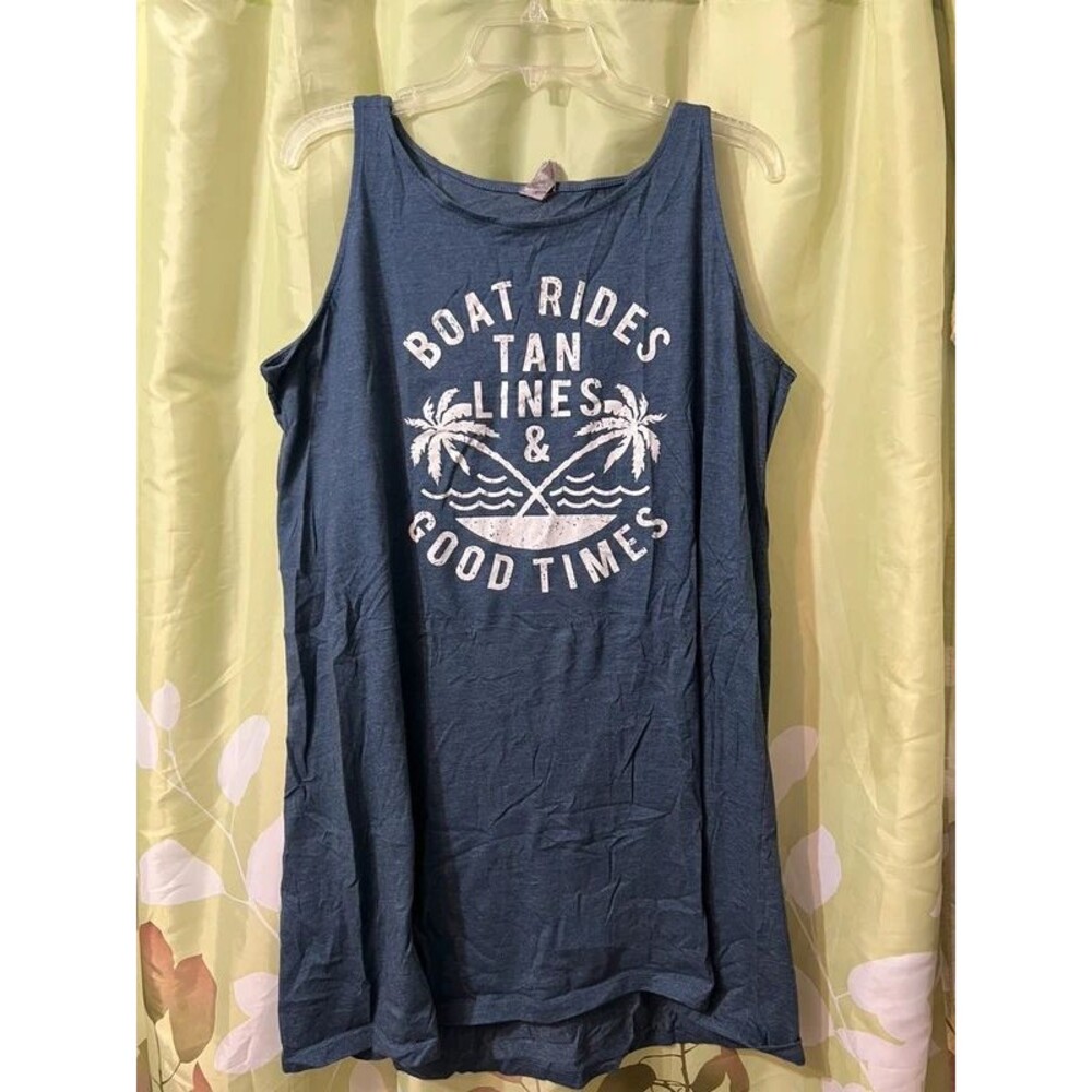 Beach summer long tank top or dress